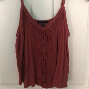 Orange American eagle cami